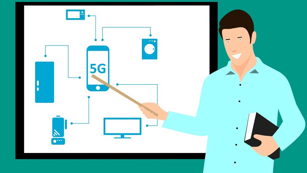 Technologia 5G wykres